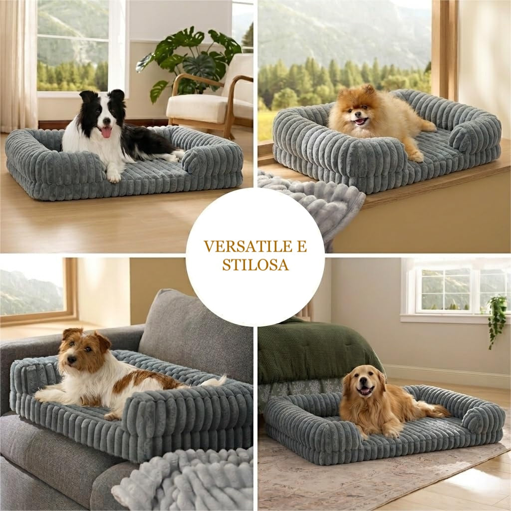 Cuccia CAMILLO® – Il Divano Anti-Dolore per il Tuo Cane